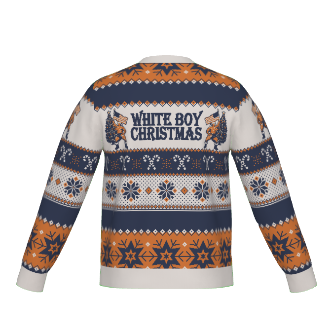 "White Boy Christmas" Sweater