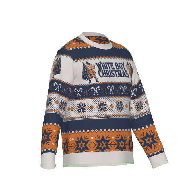 "White Boy Christmas" Sweater